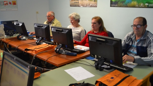 Alumnos del curso de CapacitaTIC+55 celebrado en Albacete.